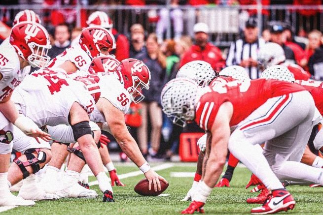 Indiana Hoosiers Football vs Ohio State Buckeyes Football Match Player Stats