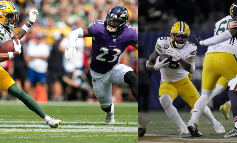 baltimore ravens vs green bay packers match player stats