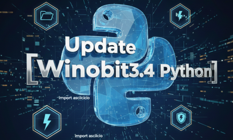 update winobit3.4 python