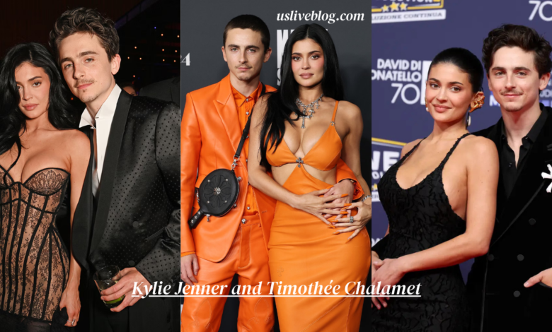 Kylie Jenner and Timothée Chalamet
