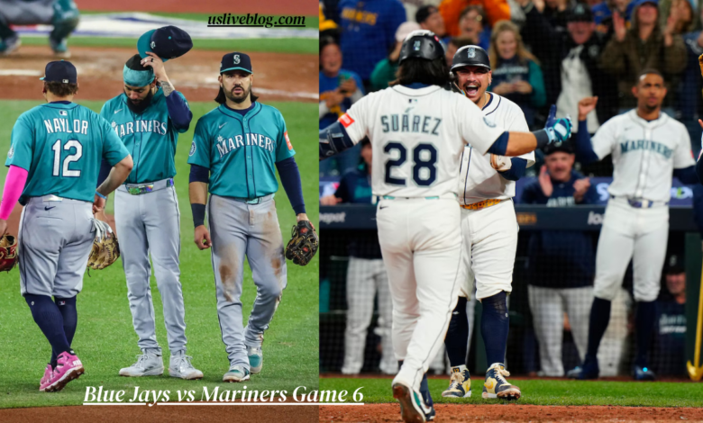 Blue Jays vs Mariners Game 6