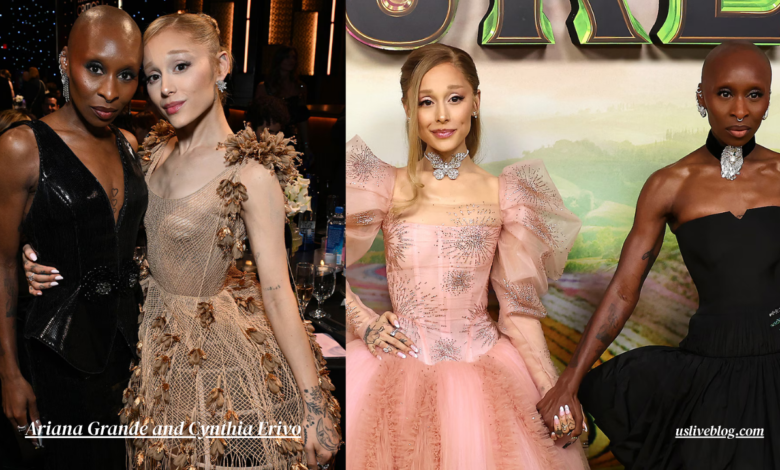 Ariana Grande and Cynthia Erivo