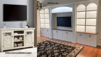 White Entertainment Center