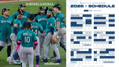 mariners schedule