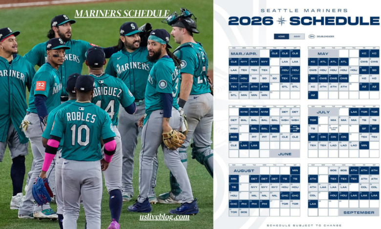 mariners schedule