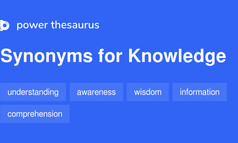 Knowledge Synonym